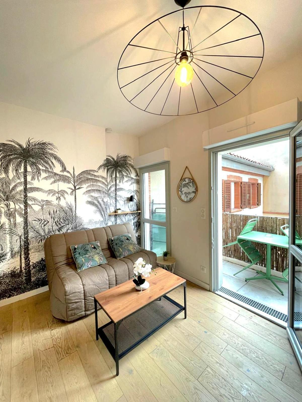 Studio Chic & Balcon - Hypercentre - Gare - Metro Toulouse Exterior foto